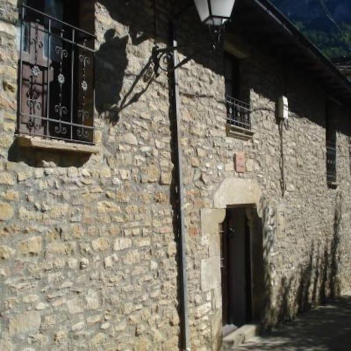 Casa Rural Barangua En El Pirineo Aragones Santa Cruz De La Seros Ngoại thất bức ảnh