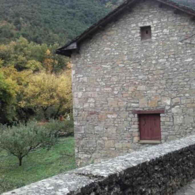 Casa Rural Barangua En El Pirineo Aragones Santa Cruz De La Seros Ngoại thất bức ảnh